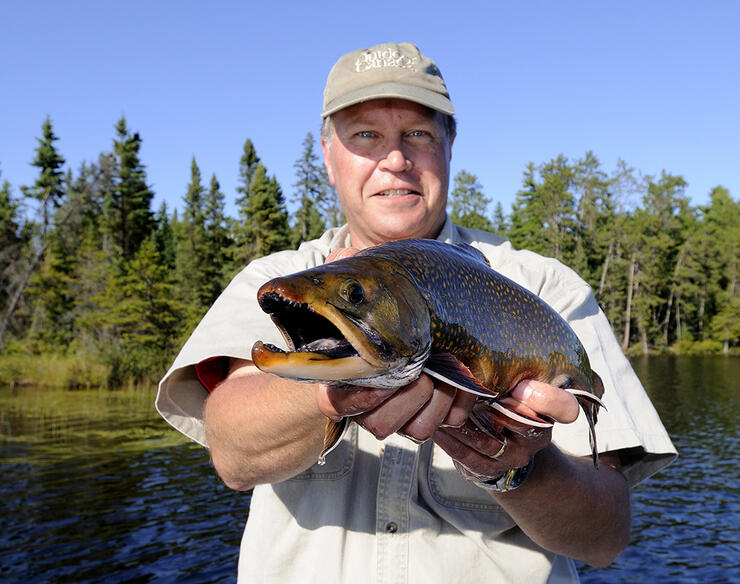 World Class Speckle Trout Fishing in Algonquin Park Northern Ontario